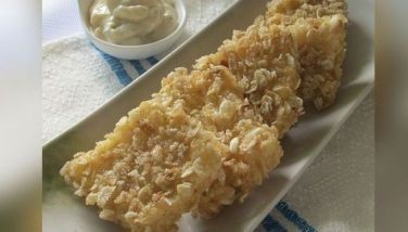 Recipe: Fish fillet with a different crunch