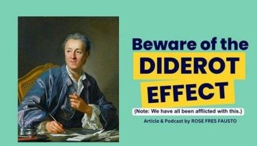 Beware of the Diderot Effect (Note: We have all been afflicted with this)