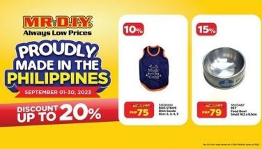 MR.DIY celebrates &ldquo;Proudly Made in the Philippines&rdquo; brands with up to 20% off deals