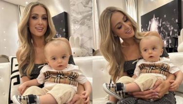 'My world, biggest blessing': Paris Hilton defends infant son from 'big head' comments